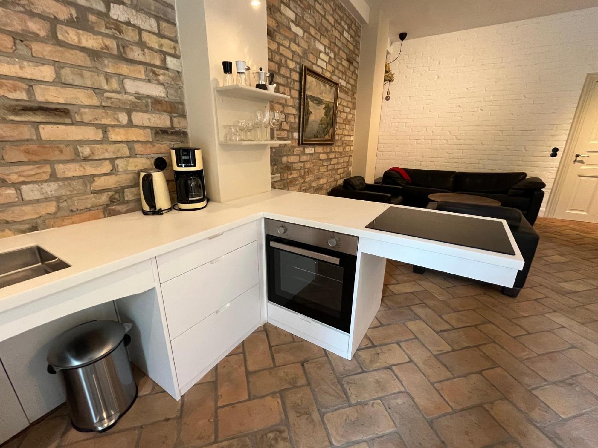 Kleine Backsteinloft Apartment Templin Bagian luar foto