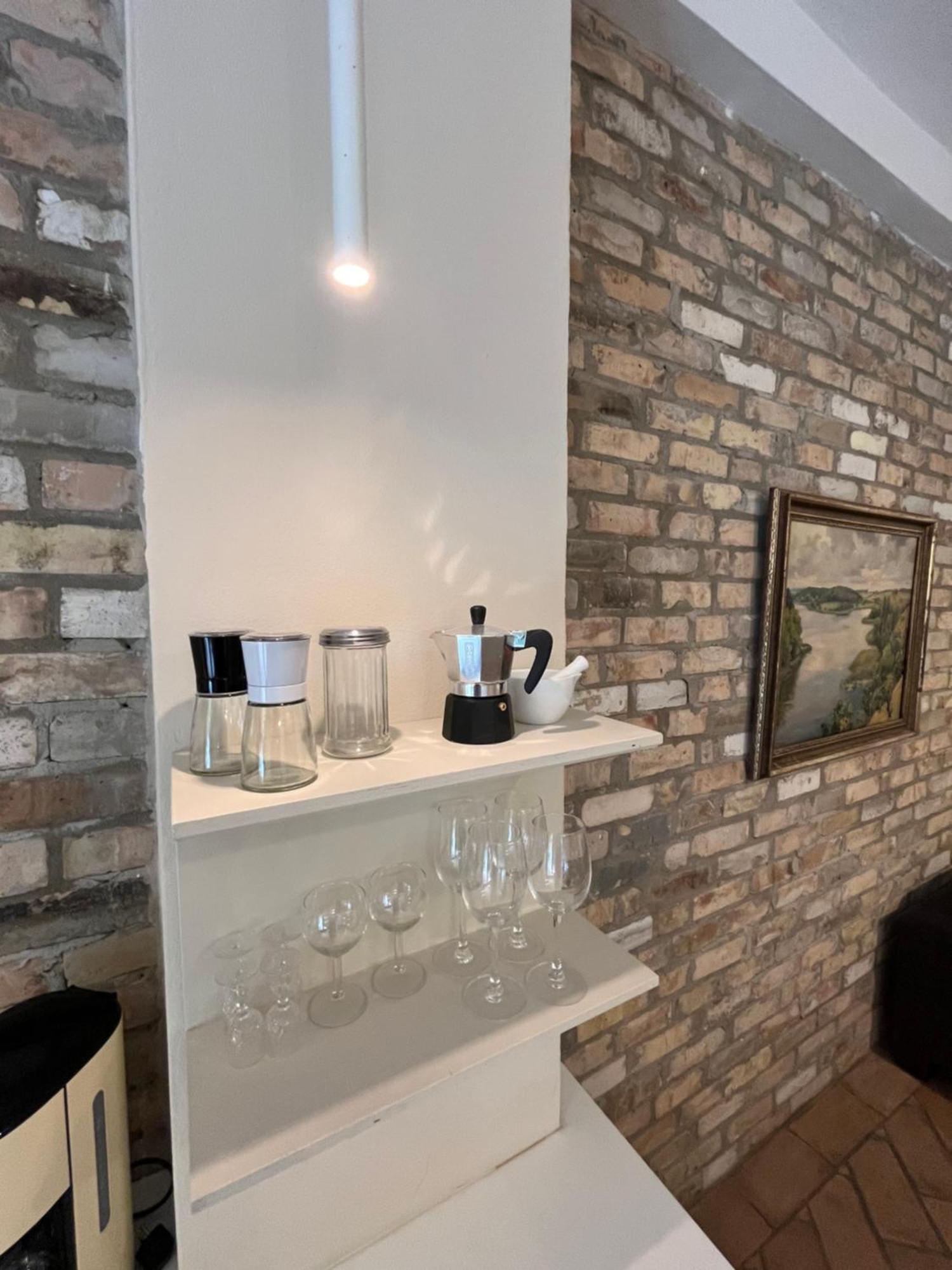Kleine Backsteinloft Apartment Templin Bagian luar foto